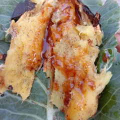 A picture of Roasted sweet potato.