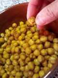Garbanzos agridulces para finger-food