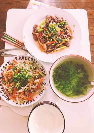 Hình của món Thịt bò xào.