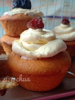 Hình của món Cupcake sữa chua.