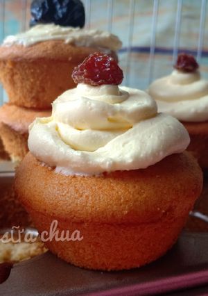 Hình của món Cupcake sữa chua.
