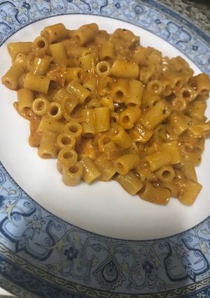 صورة لوصفة باستا ايطاليه سهله لذيذه جدا