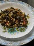 Leafy green (fresh green methi bhaji)