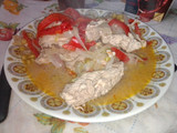 Supremas de pollo a la cacerola