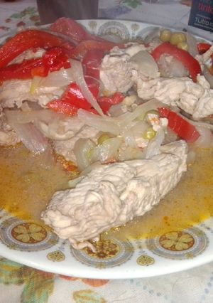 Una foto de Supremas de pollo a la cacerola