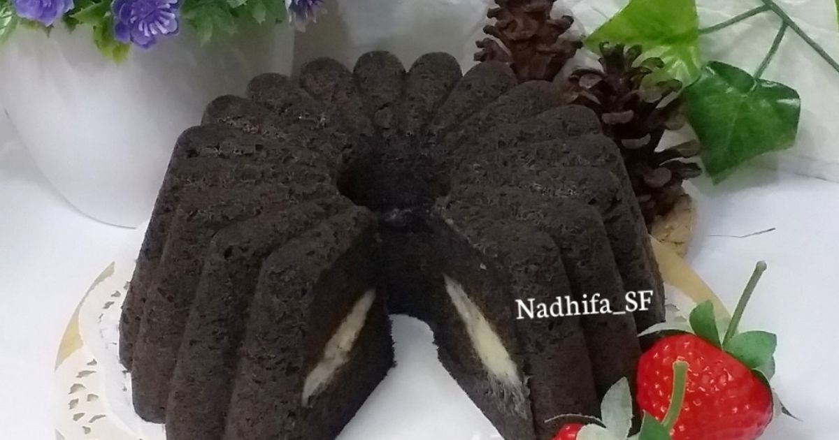 Bolu Ketan Hitam Keju Lumer