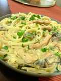مكرونة بصوص الكريمة الابيض 🍜🍜