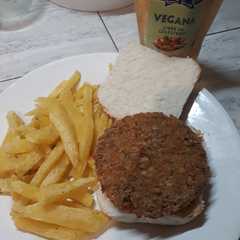 Una foto de Milanesas veganas