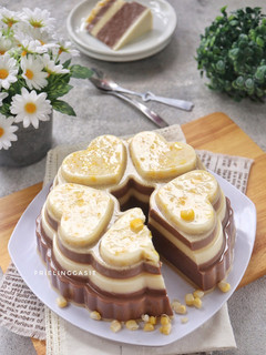 Foto resep Puding Jagung-Coklat