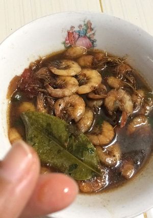 Foto resep Tumis udang kecap pedas manis