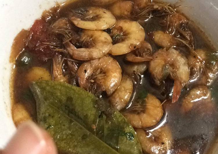 Resep Tumis udang kecap pedas manis Anti Gagal