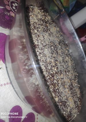 Una foto de Tarta de galletas y cremas