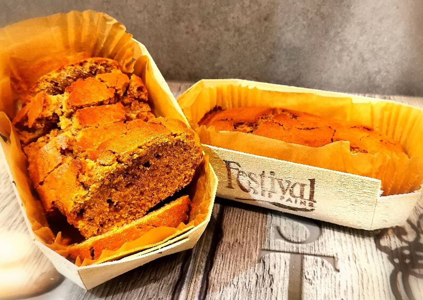 🇫🇷 🇬🇧 Pain d'épice aux 2 agrumes / Gingerbread cake FET001