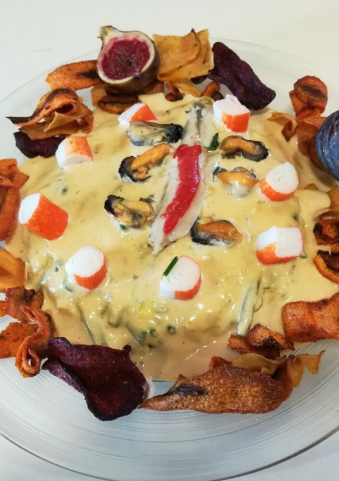 Una foto de Ensaladilla con mahonesa de atún