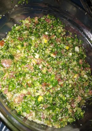 صورة لوصفة التبولة