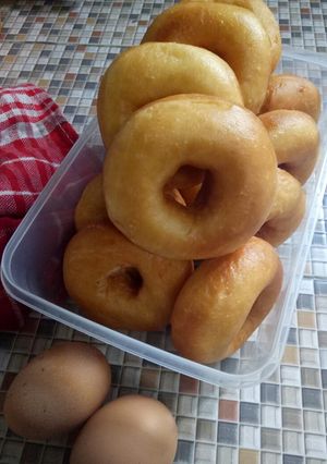 Foto resep Donat homemade empuk gampang anti gagal