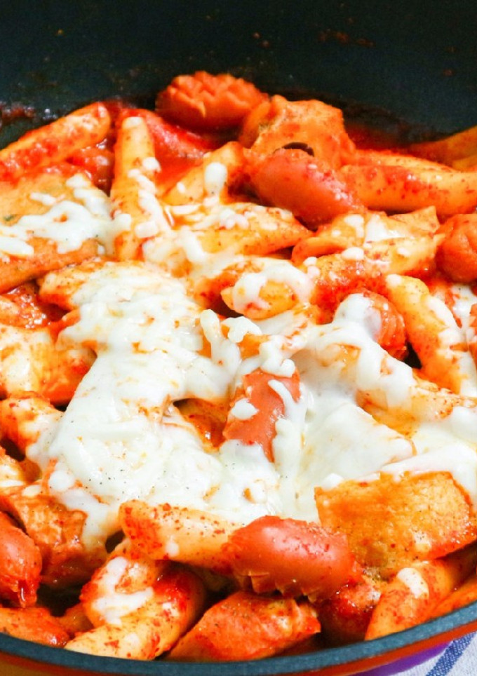 Foto resep Tteokbokki pedas resep asli korea!