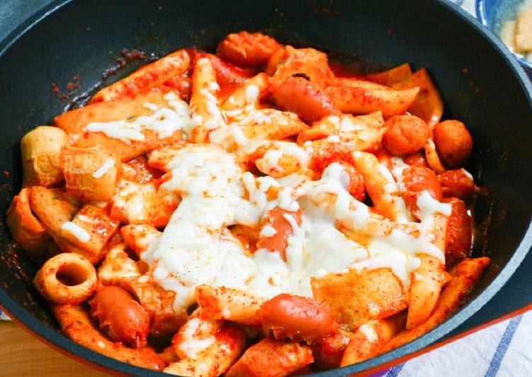 Resep Tteokbokki Korea Pedas