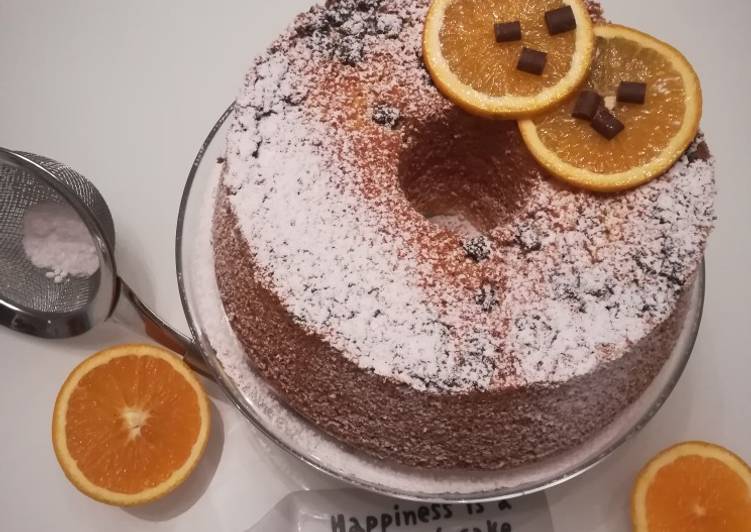 Chiffon cake all&#39;arancia