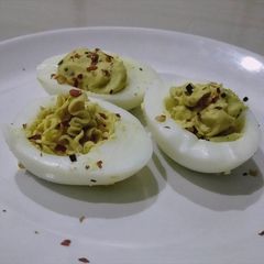 A picture of Devilled Eggs.