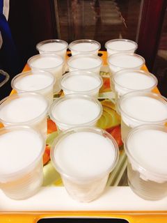 Hình của món Rau câu dừa mát lạnh.