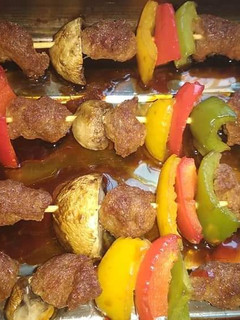 Una foto de Brochetas veganas (🌱)