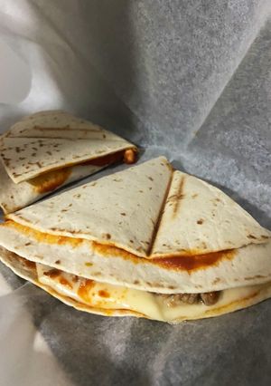 Una foto de Tortita viral Tiktok estilo pizza