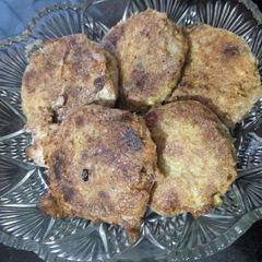 A picture of Beef shami kabab.