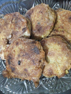 A picture of Beef shami kabab.