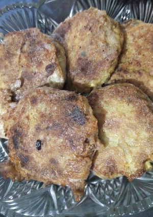 A picture of Beef shami kabab.