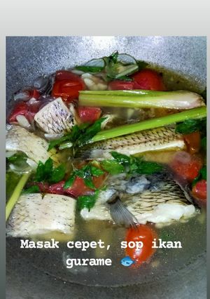 Foto resep Sup ikan gurame