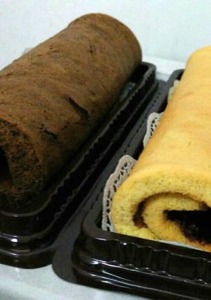 Foto resep Vanilla Swiss Roll (Gluten Free)