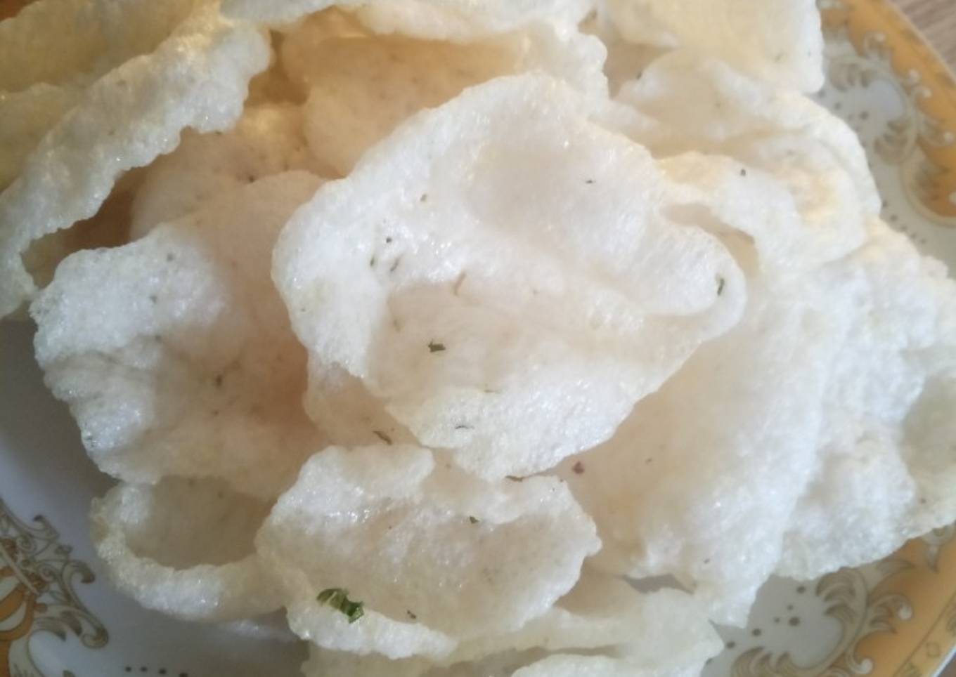 Kerupuk nasi sisa tanpa bleng no penyedap(renyah bangei)