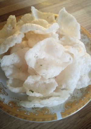 Foto resep Kerupuk nasi sisa tanpa bleng no penyedap(renyah bangei)
