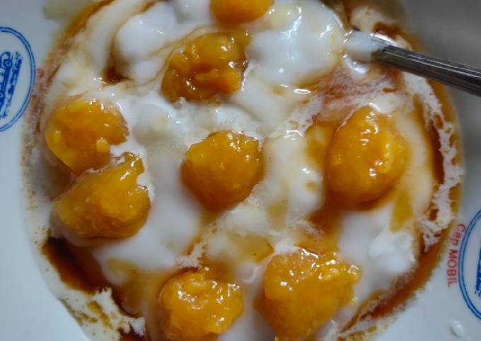 Resep Bubur sum sum+candil ubi Anti Gagal