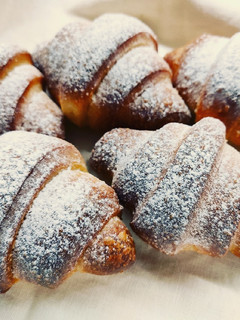 Foto di Cornetti brioche in friggitrice ad aria