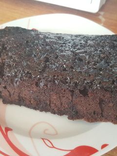 عکسی از دستور کیک خیس (browni)