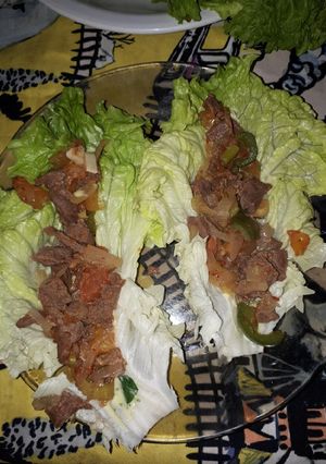 Una foto de Tacos de lechuga