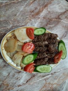 صورة لوصفة صينيه كفته بالبطاطس