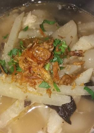 Foto resep Tekwan palembang no ikan