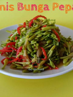 Foto resep Tumis Bunga Pepaya