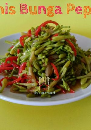 Foto resep Tumis Bunga Pepaya