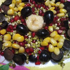 Sprouts fruit chaat A picture of Sprouts fruit chaat.