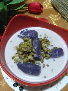 Foto resep Kolak Ubi Kacang Hijau