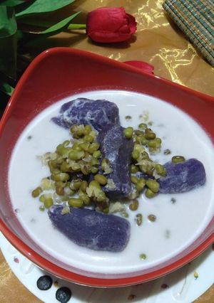 Foto resep Kolak Ubi Kacang Hijau