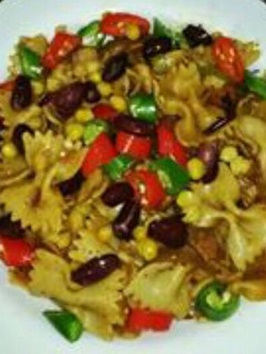 صورة لوصفة مكرونة فيونكات دايت