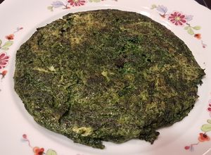 Foto principal de Tortilla de espinacas congeladas con un toque de orégano