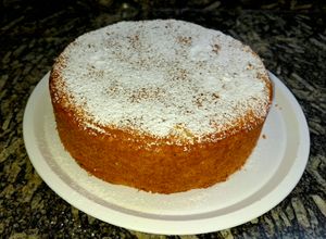 Una foto de Bizcochuelo de vainilla (genoise)