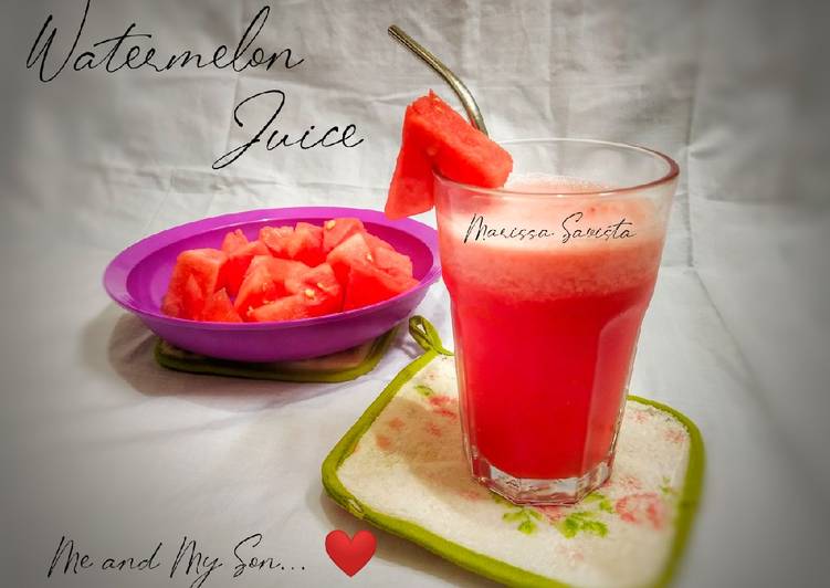 54. Watermelon Juice