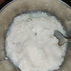 A picture of Samvat Rice Kheer.